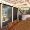 Crank retractable awning - Outdoor Patio Blinds