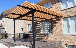 Custom Steel and Timber Pergola