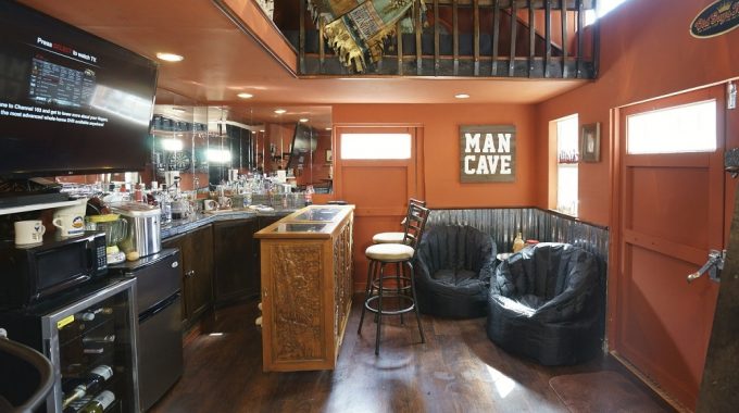 Man Cave (Shed Transformation)